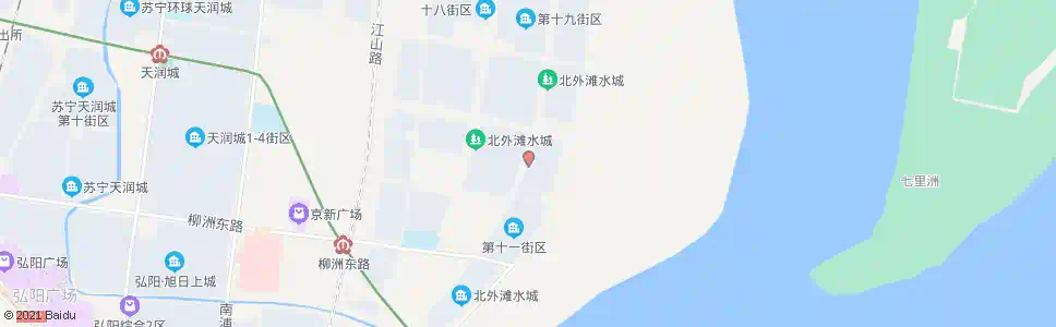 南京威尼斯水城十二街区西_公交站地图_南京公交_妙搜公交查询2025