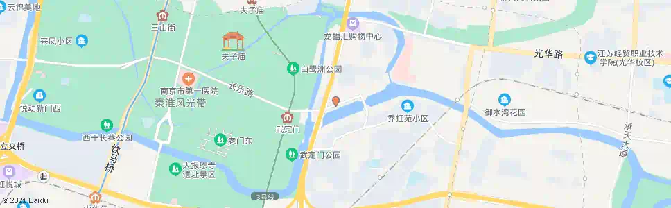 南京节制闸路西_公交站地图_南京公交_妙搜公交查询2025