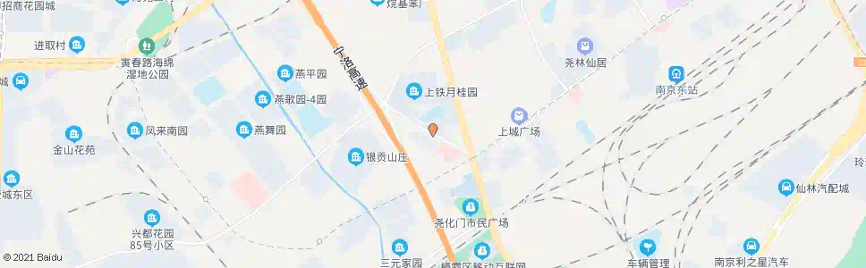 南京金尧山庄_公交站地图_南京公交_妙搜公交查询2025
