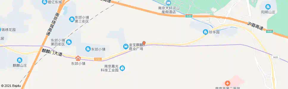 南京金丝岗_公交站地图_南京公交_妙搜公交查询2025