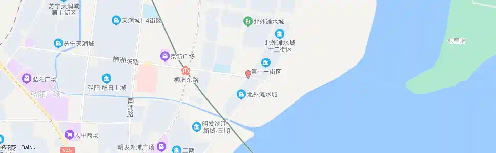 南京柳洲东路(滨江大道)_公交站地图_南京公交_妙搜公交查询2025