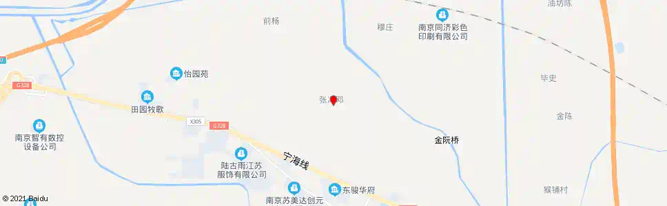 南京张冯邓_公交站地图_南京公交_妙搜公交查询2025