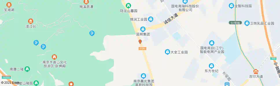 南京施家井(吉印大道)_公交站地图_南京公交_妙搜公交查询2025