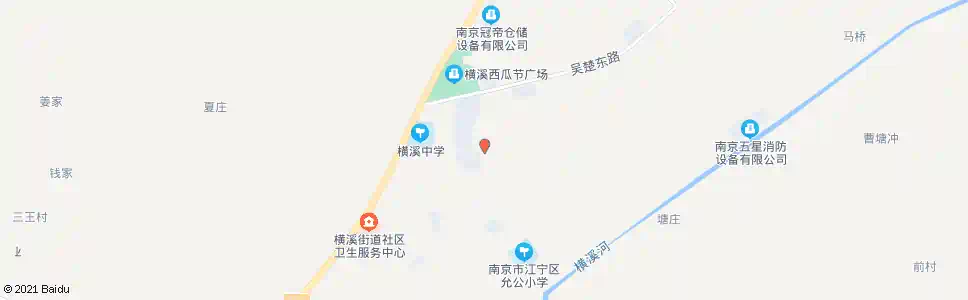 南京横溪中队_公交站地图_南京公交_妙搜公交查询2025