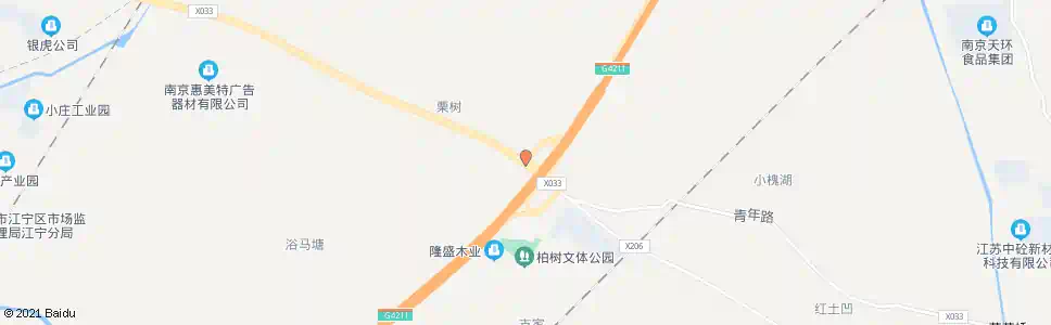 南京梁小_公交站地图_南京公交_妙搜公交查询2025