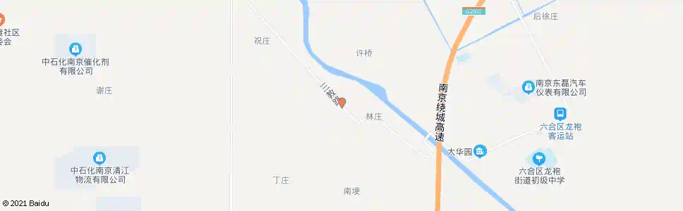 南京东坝头_公交站地图_南京公交_妙搜公交查询2025