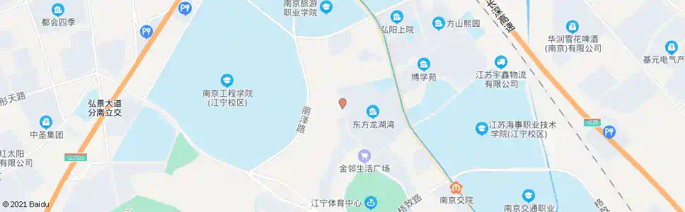 南京凤水路_公交站地图_南京公交_妙搜公交查询2025