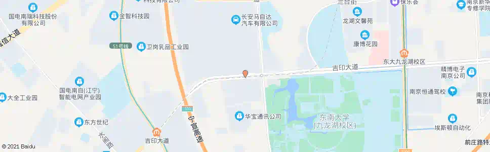 南京长安马自达汽车公司_公交站地图_南京公交_妙搜公交查询2025
