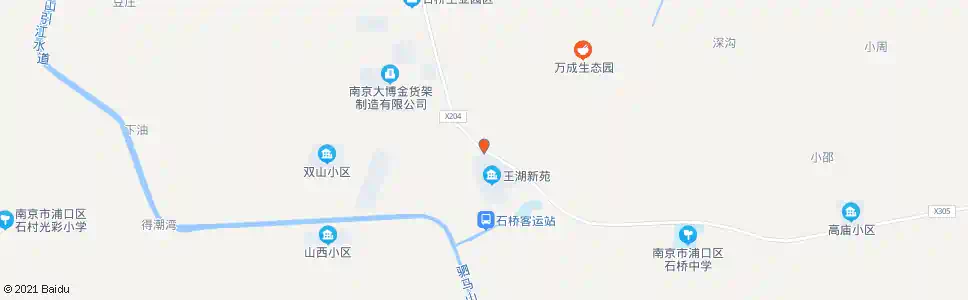 南京王家湖_公交站地图_南京公交_妙搜公交查询2025