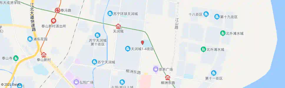 南京天润城二街区东_公交站地图_南京公交_妙搜公交查询2025