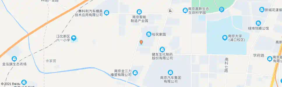 南京永丰小学_公交站地图_南京公交_妙搜公交查询2025