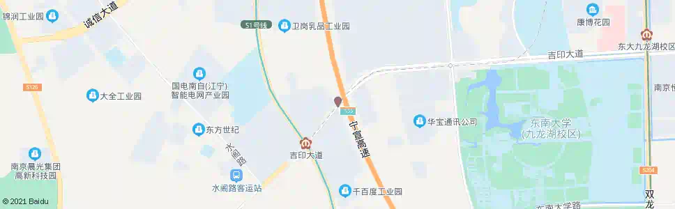 南京晨光股份_公交站地图_南京公交_妙搜公交查询2025