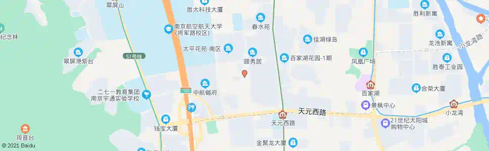南京开发区交巡警中队_公交站地图_南京公交_妙搜公交查询2025