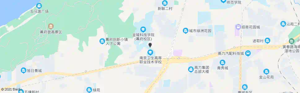 南京金科院幕府校区_公交站地图_南京公交_妙搜公交查询2025