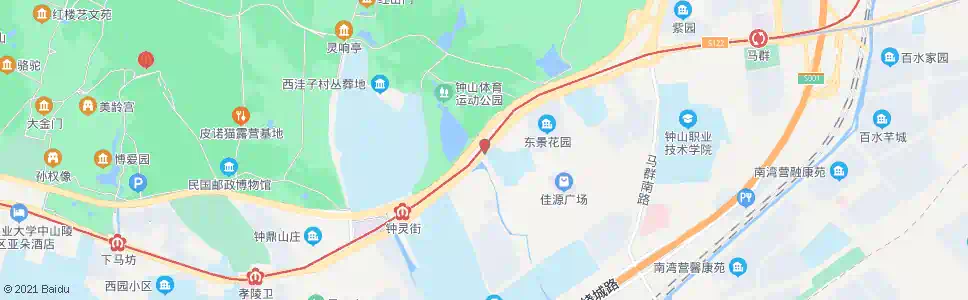 南京柳营_公交站地图_南京公交_妙搜公交查询2025