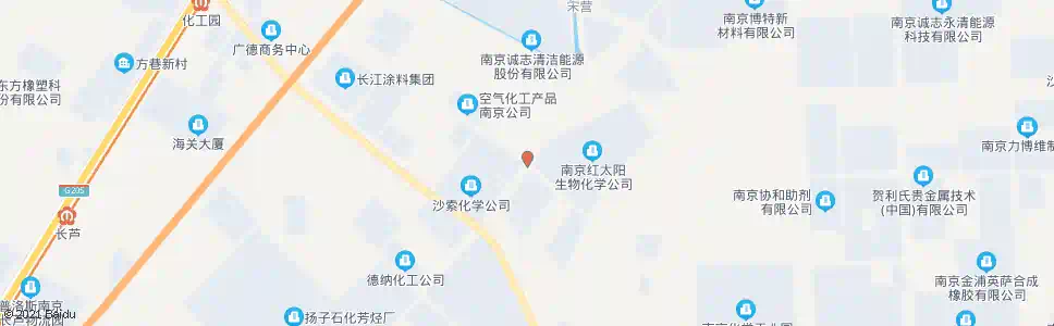 南京芳烃南路方水东路_公交站地图_南京公交_妙搜公交查询2025