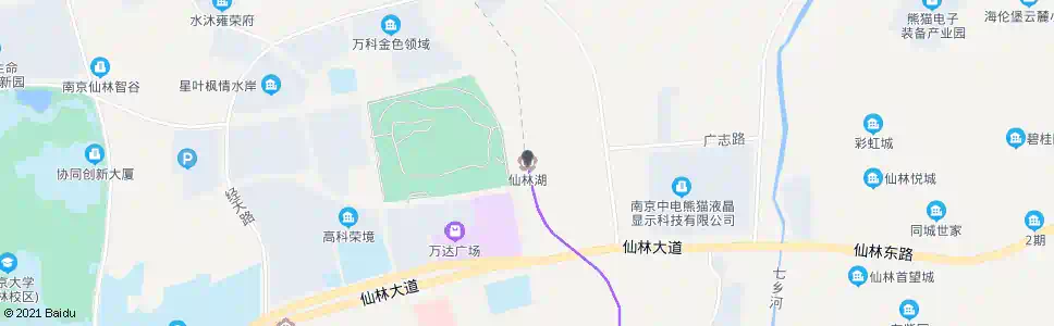 南京仙林湖_公交站地图_南京公交_妙搜公交查询2025