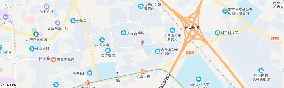 南京佳福苑_公交站地图_南京公交_妙搜公交查询2025