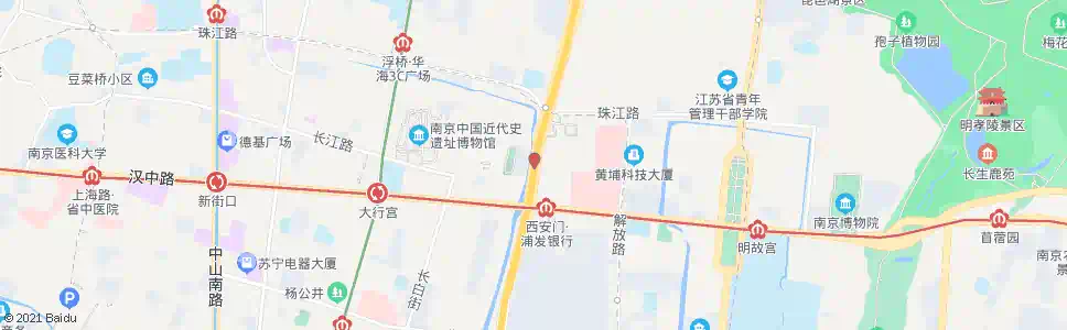 南京龙蟠中路毗卢寺_公交站地图_南京公交_妙搜公交查询2025