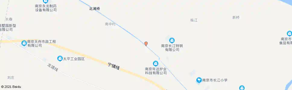 南京长泰路东_公交站地图_南京公交_妙搜公交查询2025