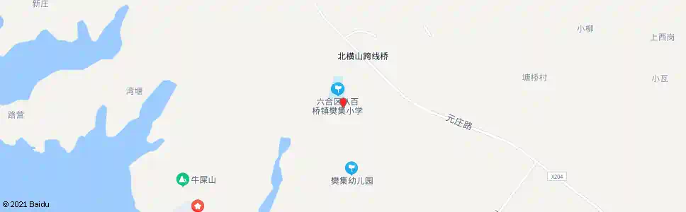 南京樊集小学_公交站地图_南京公交_妙搜公交查询2025