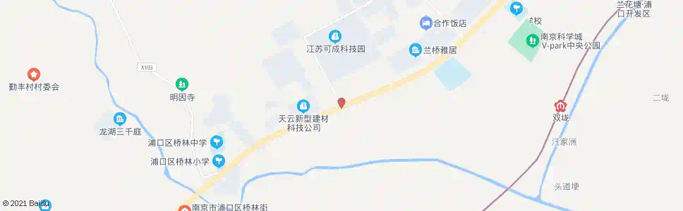 南京宁乌公路听莺路_公交站地图_南京公交_妙搜公交查询2025
