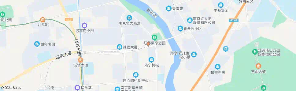 南京彩虹桥西_公交站地图_南京公交_妙搜公交查询2025