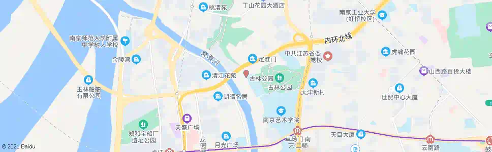 南京运盛花园_公交站地图_南京公交_妙搜公交查询2025