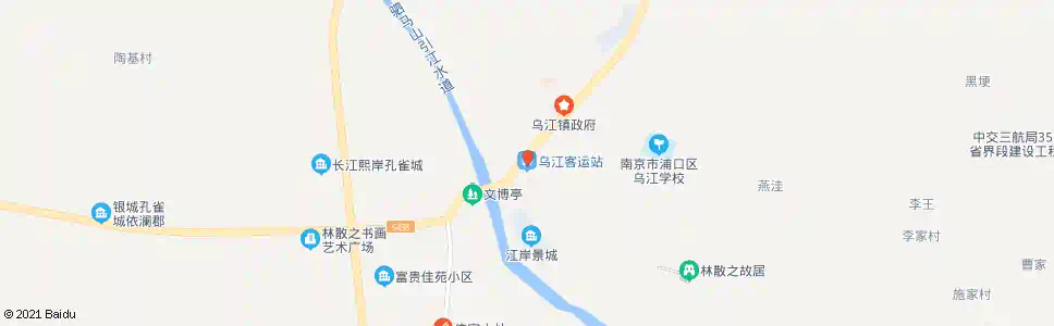 南京乌江_公交站地图_南京公交_妙搜公交查询2025