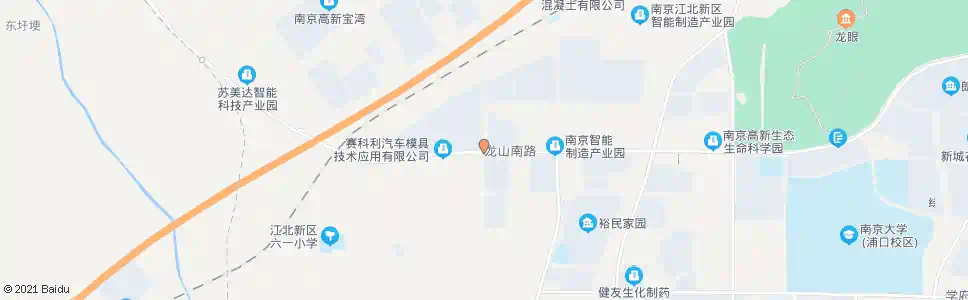 南京龙山南路蓝海路_公交站地图_南京公交_妙搜公交查询2025