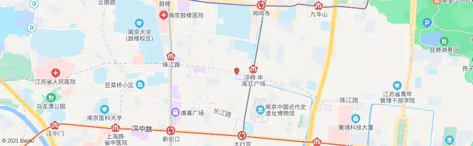 南京浮桥西_公交站地图_南京公交_妙搜公交查询2025