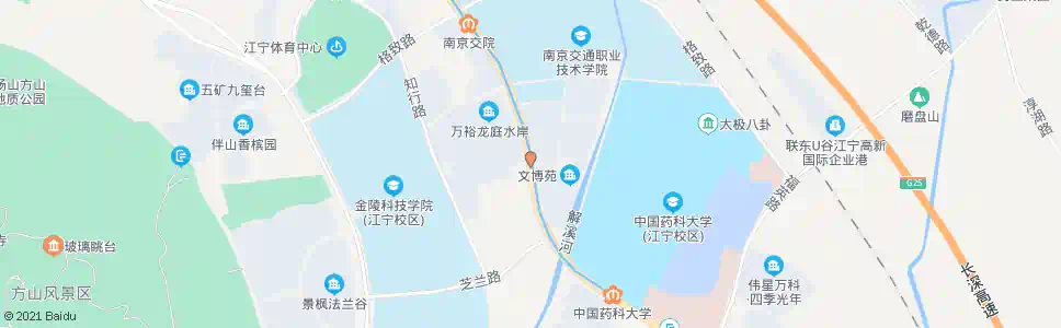 南京龙眠大道文博苑_公交站地图_南京公交_妙搜公交查询2025
