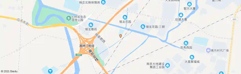 南京银龙花园东_公交站地图_南京公交_妙搜公交查询2025