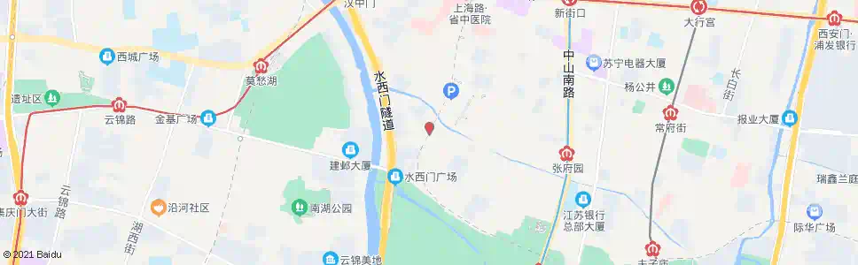 南京朝天宫_公交站地图_南京公交_妙搜公交查询2025