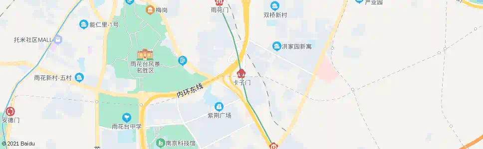 南京卡子门站_公交站地图_南京公交_妙搜公交查询2025