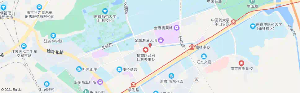 南京学津路_公交站地图_南京公交_妙搜公交查询2025