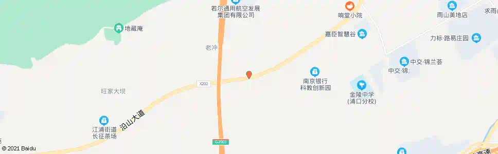 南京沿山大道中心路_公交站地图_南京公交_妙搜公交查询2025