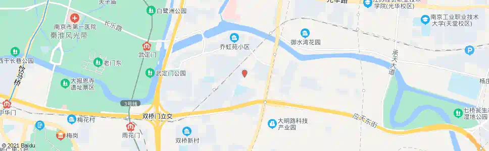 南京康安里_公交站地图_南京公交_妙搜公交查询2025