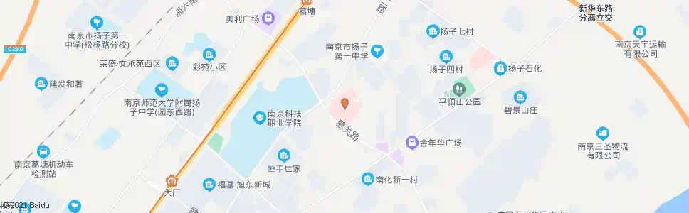 南京人民医院北门_公交站地图_南京公交_妙搜公交查询2025