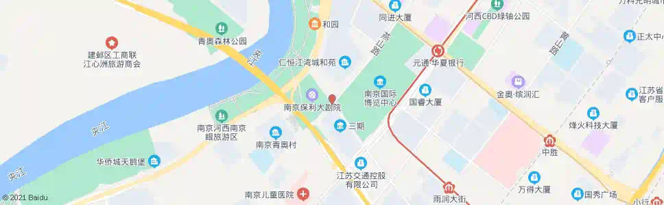 南京燕山路金沙江西街_公交站地图_南京公交_妙搜公交查询2025