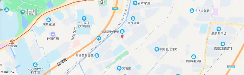 南京融康苑临时站_公交站地图_南京公交_妙搜公交查询2025