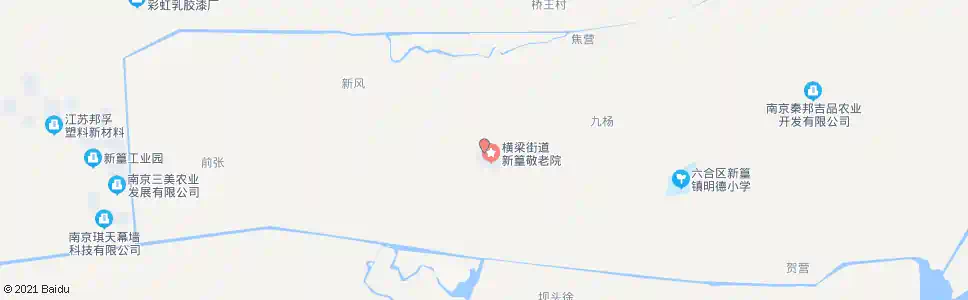南京新篁敬老院_公交站地图_南京公交_妙搜公交查询2025