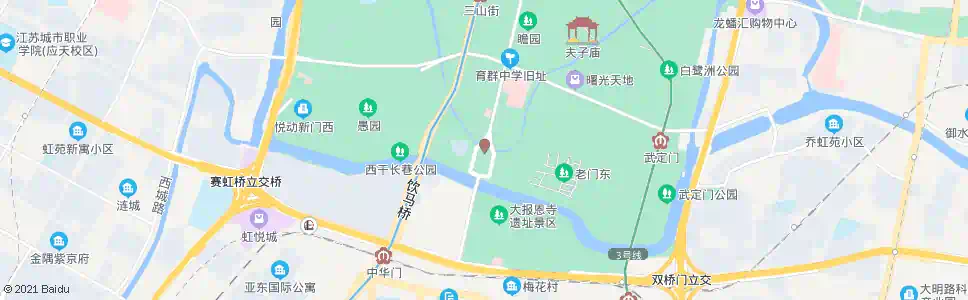 南京中华门城堡_公交站地图_南京公交_妙搜公交查询2025