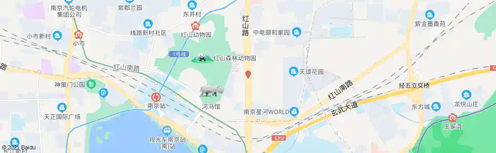 南京江南公交一公司_公交站地图_南京公交_妙搜公交查询2025