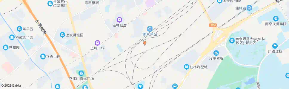 南京尧佳路尧辰村_公交站地图_南京公交_妙搜公交查询2025