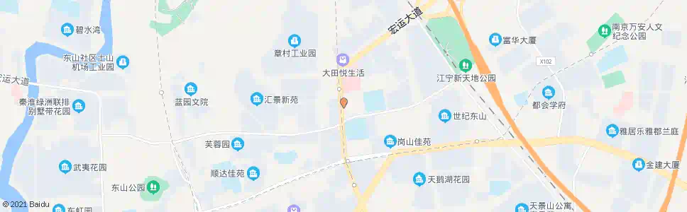 南京江宁城管局_公交站地图_南京公交_妙搜公交查询2025