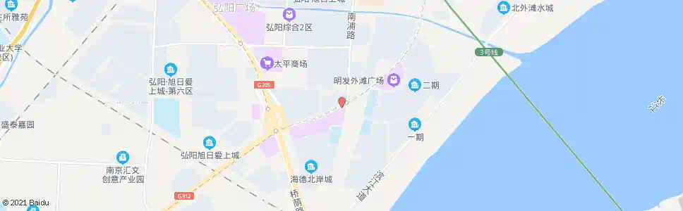 南京江山路南浦路_公交站地图_南京公交_妙搜公交查询2025
