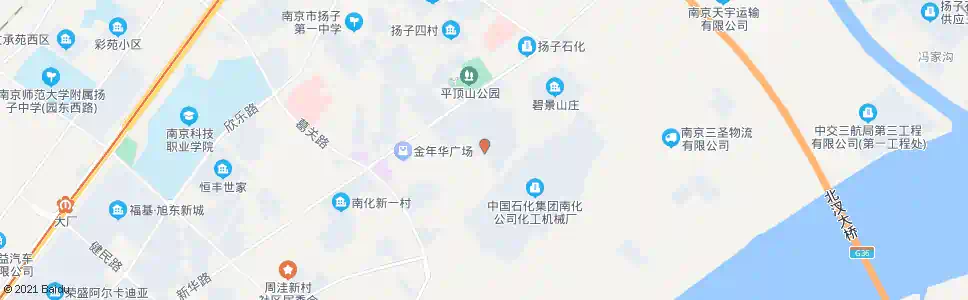 南京新华七村_公交站地图_南京公交_妙搜公交查询2025