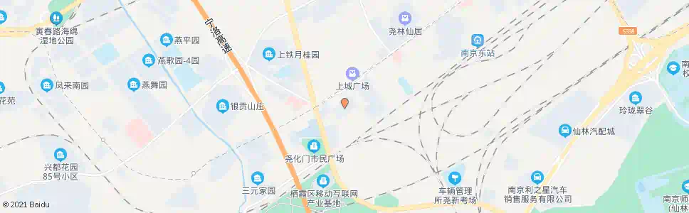 南京尧化新村_公交站地图_南京公交_妙搜公交查询2025