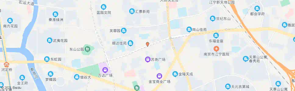 南京永丰街东_公交站地图_南京公交_妙搜公交查询2025